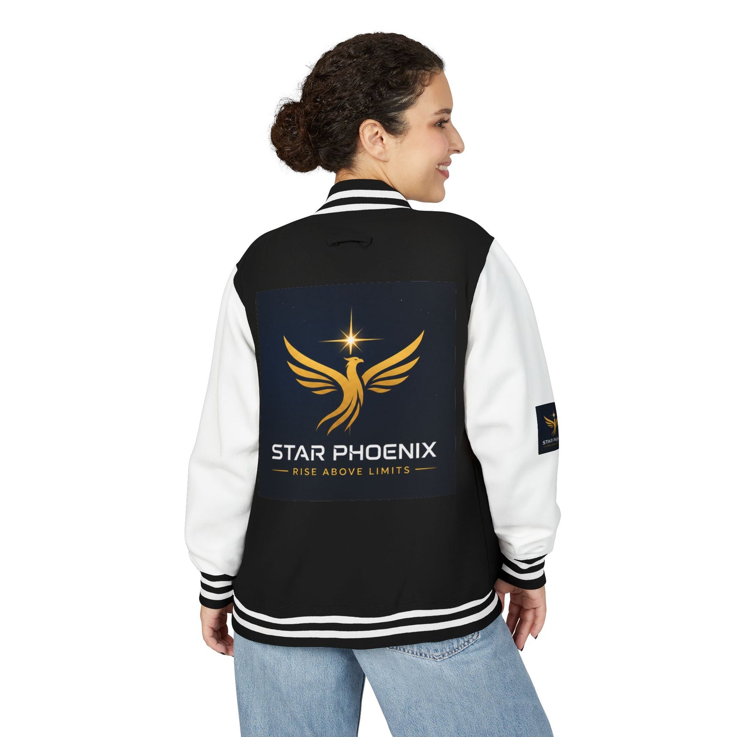 Star Phoenix Unisex Heavyweight Letterman Jacket
