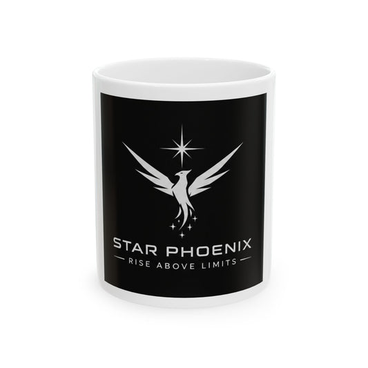 Star Phoenix Ceramic Mug, (11oz, 15oz)